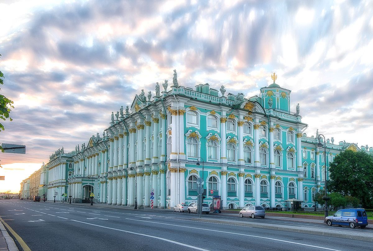 👌 Обзорная экскурсия по Санкт-Петербургу и  Эрмитаж (транспорт+гид)  (ИНДИВИДУАЛЬНАЯ)